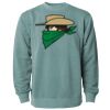 Unisex Midweight Pigment-Dyed Crewneck Sweatshirt Thumbnail