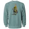 Unisex Midweight Pigment-Dyed Crewneck Sweatshirt Thumbnail