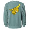 Unisex Midweight Pigment-Dyed Crewneck Sweatshirt Thumbnail