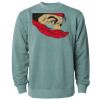 Unisex Midweight Pigment-Dyed Crewneck Sweatshirt Thumbnail