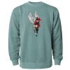 Unisex Midweight Pigment-Dyed Crewneck Sweatshirt Thumbnail