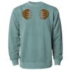 Unisex Midweight Pigment-Dyed Crewneck Sweatshirt Thumbnail