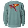 Unisex Midweight Pigment-Dyed Crewneck Sweatshirt Thumbnail