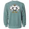 Unisex Midweight Pigment-Dyed Crewneck Sweatshirt Thumbnail