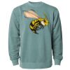 Unisex Midweight Pigment-Dyed Crewneck Sweatshirt Thumbnail