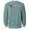 Unisex Midweight Pigment-Dyed Crewneck Sweatshirt Thumbnail