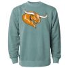 Unisex Midweight Pigment-Dyed Crewneck Sweatshirt Thumbnail