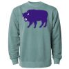 Unisex Midweight Pigment-Dyed Crewneck Sweatshirt Thumbnail