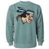 Unisex Midweight Pigment-Dyed Crewneck Sweatshirt Thumbnail