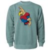 Unisex Midweight Pigment-Dyed Crewneck Sweatshirt Thumbnail