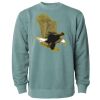 Unisex Midweight Pigment-Dyed Crewneck Sweatshirt Thumbnail