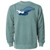 Unisex Midweight Pigment-Dyed Crewneck Sweatshirt Thumbnail