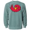 Unisex Midweight Pigment-Dyed Crewneck Sweatshirt Thumbnail