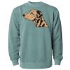 Unisex Midweight Pigment-Dyed Crewneck Sweatshirt Thumbnail