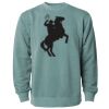 Unisex Midweight Pigment-Dyed Crewneck Sweatshirt Thumbnail