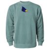 Unisex Midweight Pigment-Dyed Crewneck Sweatshirt Thumbnail