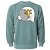 Unisex Midweight Pigment-Dyed Crewneck Sweatshirt Thumbnail