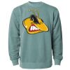 Unisex Midweight Pigment-Dyed Crewneck Sweatshirt Thumbnail