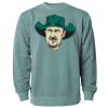 Unisex Midweight Pigment-Dyed Crewneck Sweatshirt Thumbnail