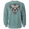 Unisex Midweight Pigment-Dyed Crewneck Sweatshirt Thumbnail