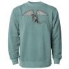 Unisex Midweight Pigment-Dyed Crewneck Sweatshirt Thumbnail