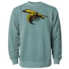 Unisex Midweight Pigment-Dyed Crewneck Sweatshirt Thumbnail