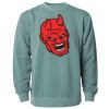 Unisex Midweight Pigment-Dyed Crewneck Sweatshirt Thumbnail