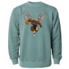 Unisex Midweight Pigment-Dyed Crewneck Sweatshirt Thumbnail