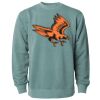 Unisex Midweight Pigment-Dyed Crewneck Sweatshirt Thumbnail