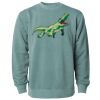 Unisex Midweight Pigment-Dyed Crewneck Sweatshirt Thumbnail