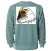 Unisex Midweight Pigment-Dyed Crewneck Sweatshirt Thumbnail