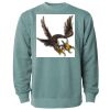 Unisex Midweight Pigment-Dyed Crewneck Sweatshirt Thumbnail