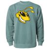 Unisex Midweight Pigment-Dyed Crewneck Sweatshirt Thumbnail