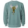 Unisex Midweight Pigment-Dyed Crewneck Sweatshirt Thumbnail