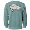 Unisex Midweight Pigment-Dyed Crewneck Sweatshirt Thumbnail