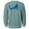 Unisex Midweight Pigment-Dyed Crewneck Sweatshirt Thumbnail