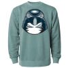 Unisex Midweight Pigment-Dyed Crewneck Sweatshirt Thumbnail