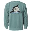 Unisex Midweight Pigment-Dyed Crewneck Sweatshirt Thumbnail