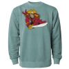 Unisex Midweight Pigment-Dyed Crewneck Sweatshirt Thumbnail