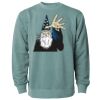 Unisex Midweight Pigment-Dyed Crewneck Sweatshirt Thumbnail