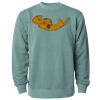 Unisex Midweight Pigment-Dyed Crewneck Sweatshirt Thumbnail