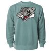 Unisex Midweight Pigment-Dyed Crewneck Sweatshirt Thumbnail