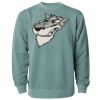 Unisex Midweight Pigment-Dyed Crewneck Sweatshirt Thumbnail