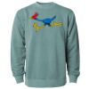 Unisex Midweight Pigment-Dyed Crewneck Sweatshirt Thumbnail