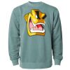 Unisex Midweight Pigment-Dyed Crewneck Sweatshirt Thumbnail