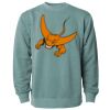 Unisex Midweight Pigment-Dyed Crewneck Sweatshirt Thumbnail