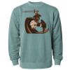 Unisex Midweight Pigment-Dyed Crewneck Sweatshirt Thumbnail