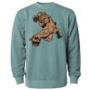 Unisex Midweight Pigment-Dyed Crewneck Sweatshirt Thumbnail