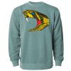 Unisex Midweight Pigment-Dyed Crewneck Sweatshirt Thumbnail