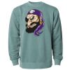 Unisex Midweight Pigment-Dyed Crewneck Sweatshirt Thumbnail